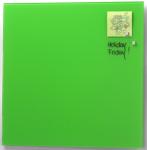Naga Glassboard 100x100cm Licht groen